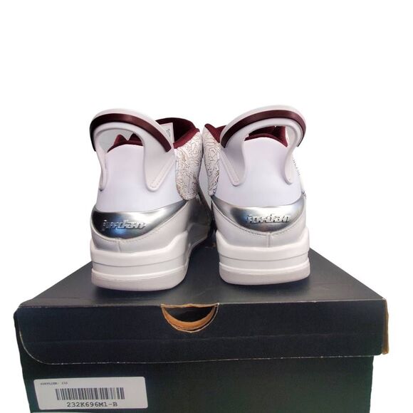 Mens 12 Nike Air Jordan Dub Zero Cherrywood Red White  Sneakers Shoes   311046 1 main image 10